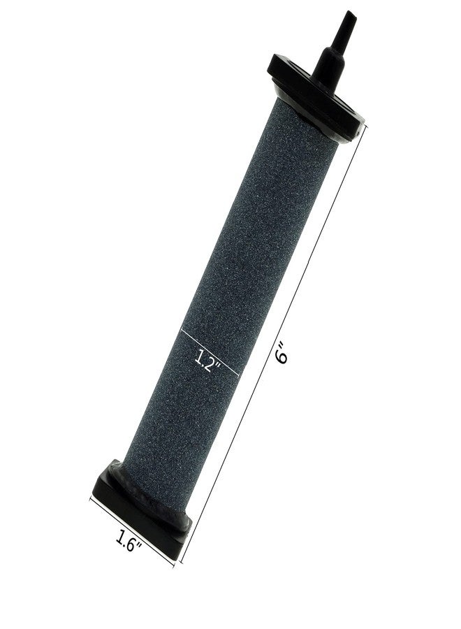 ALEGI 6 inch Aquarium Air Stone Cylinder Bubbler with Plastic Shield for Hydroponic, Fish Tank - Image 2